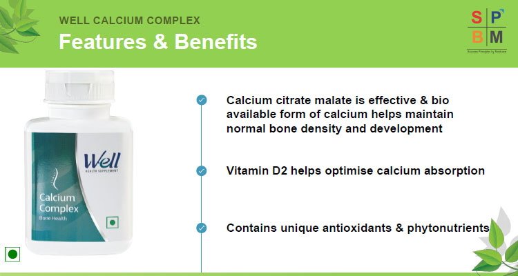 Well Calcium Complex Tablets Benefits