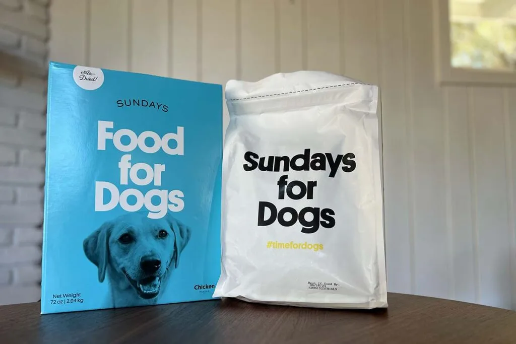 How much does Sundays dog food cost