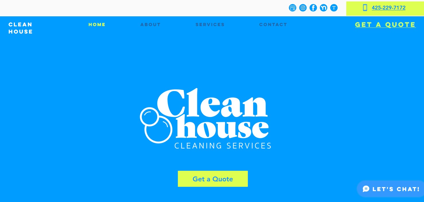 Clean House Cleaning Services
